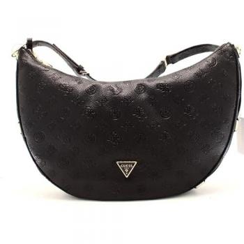 Guess Black Polyethylene Shoulder Bag for Women - ONE SIZE