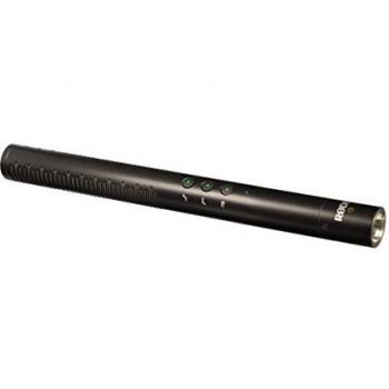 RØDE NTG4 direccional micrófono de condensador de escopeta, Phantom Power, Negro