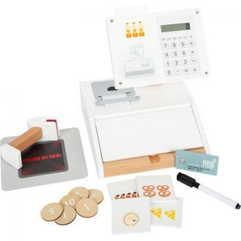 Small Foot Wooden Grocery Cash Register with Accessories