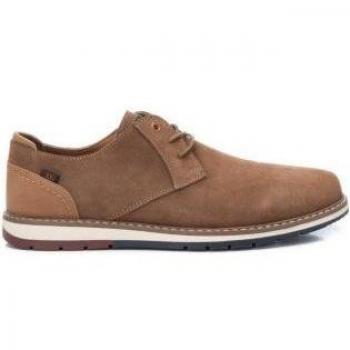 Zapato de hombre de serraje marrón Xti