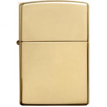 ZIPPO Armor Windproof Lighter High Polish Brass 169