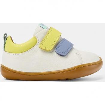 CAMPER Peu - First Walker Sneakers in White, Size 23, Smooth LeatherCAMPER Peu - First Walker Sneakers in White, Size 6.5, Smooth Leather