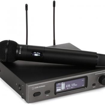 Audio-Technica ATW-3212N Wireless Network System with ATW-C510 Capsule, 470-530MHz