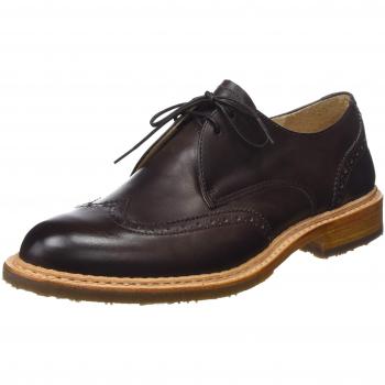 Neosens Restored Skin, Zapatos de Cordones Derby para Mujer, Marrón Chestnut, 41 EU