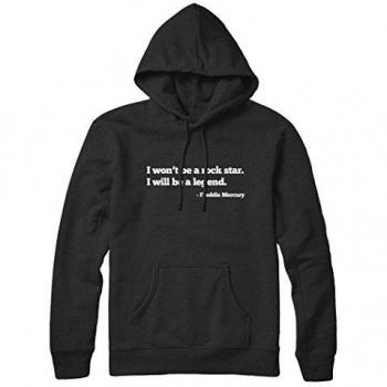 I A Rock no será. I Will Be A Freddie Mercury Legend para hombre para mujer Unisex sudadera con capucha