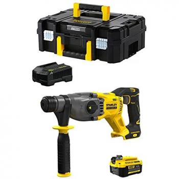 Martillo Perforador Inalámbrico Stanley FatMax SFMCH900M1T (1 x 4,0 Ah + Cargador + TSTAK II)