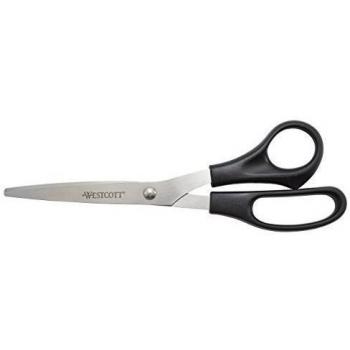All Purpose Value Scissors, Black, 8