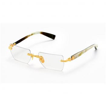 Balmain Yellow Female Stylish Optical Frame, Size: 53 MM