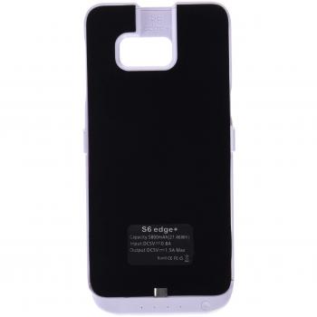 Power Case Samsung Galaxy S6 Edge 5800mAh– Carga Rápidamente tu Móvil con Esta Funda/Carcasa con Batería Externa de Color Blanco.