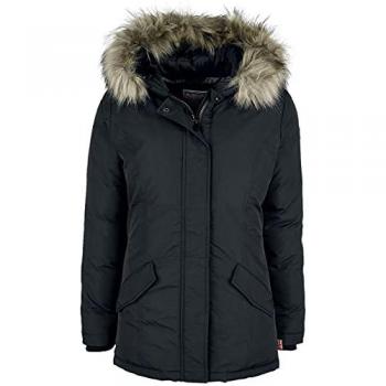 Lonsdale Kimmeridge Women's Black Winter Jacket XS