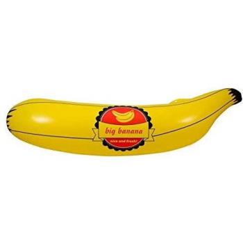 Folat B.V.- Inflable Banana, Multicolor
