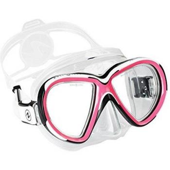 AQUALUNG Reveal X2 Reveal X2 - Máscara de Silicona Transparente, Color Rosa