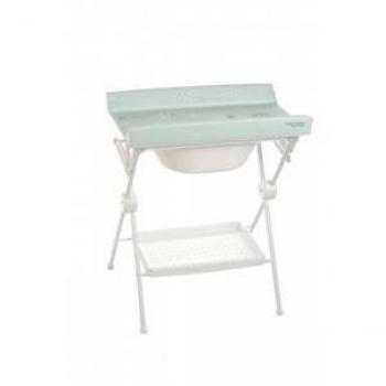 Bañera Plegable Lea Safari Menta con Cambiador Plastimyr