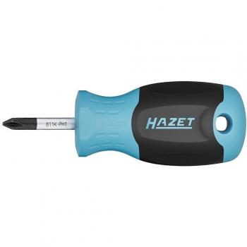 Destornillador HAZET 811K-PH1, tipo PH, tamaño PH1, marca HAZET