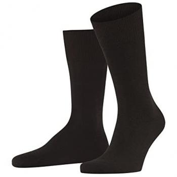 Falke Airport Men's Short Socks - Solid Colors, Wool Blend, Size 45-46 BR / 13 US