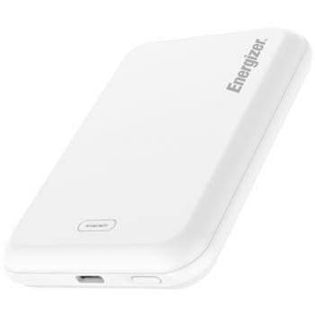 Powerbank Inalámbrico Energizer de 5000 mAh con Cargador Magnético y Salida USB-C, 15 W