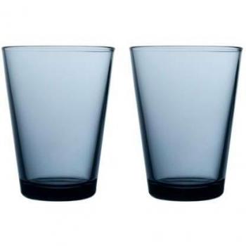 Iittala para Combinado Juego de Vasos Kartio, Azul Lluvia, Estándar