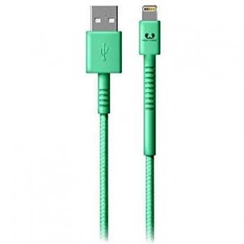 Fresh ‘n Rebel Fabriq - Cable Lightning DE 1.5 m, Color Menta