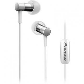 Pioneer SE-CH3T-W Silver Hi-Res In-Ear Headphones with 3.5mm Connector