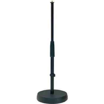K&M 233BK Black Table Microphone Stand
