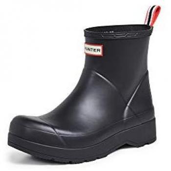 Hunter Men's Original Short Play Wellington Boots - Black, Size 7