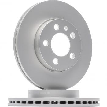 BOSCH 0 986 479 F32 Disco de freno ventilado revestido altamente carbonizado para SEAT Ibiza 5, Arona, VOLKSWAGEN Polo VI, SKODA Kamiq, Scala, Fabia y AUD