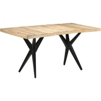 Rough Mango Wood Dining Table 63x31.5x29.9