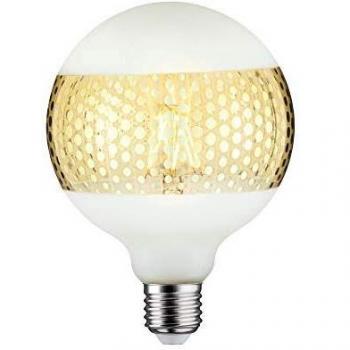 Lámpara LED Globo E27 4,5W Regulable 2700K Anillo Espejo Oro Paulmann