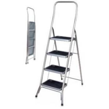 Escalera Plegable de Aluminio Facal - 4 Grados Antideslizante