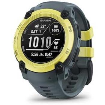Reloj Inteligente Garmin Instinct E 40mm GPS con Correa de Silicona Verde Eléctrico/Azul Crepuscular