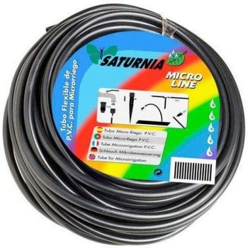 Microtubo de PVC para Goteo - Rollo de 25 Metros Saturnia