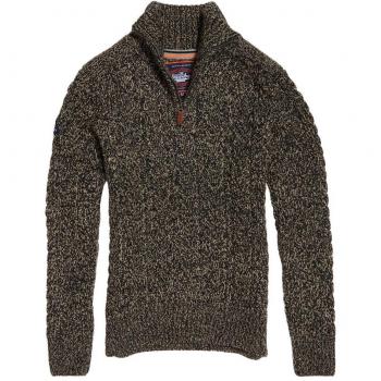 Superdry suéter Antracita Jacob Henley L