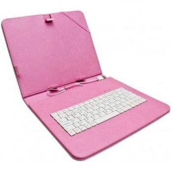 Funda Tablet Teclado 7 Rosa