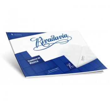 Cuaderno de Música Pentagramado Rivadavia 20 Hojas