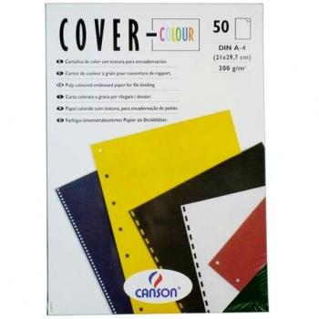 Paquete A4 (50 Hojas) Canson Cover Color 300g Azul Ultramar