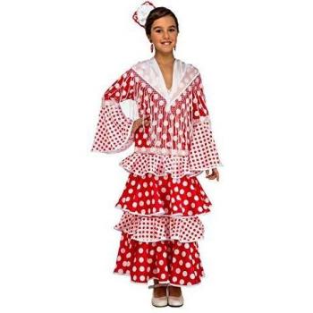 Desconocido My Other Me-203857 Disfraz de flamenca Rocío para niña, color rojo, 3-4 años