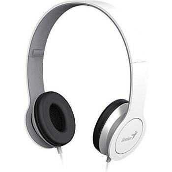Diadema Binaural Plegable Genius HS-M430 con Cable Plano y Micrófono para Smartphone
