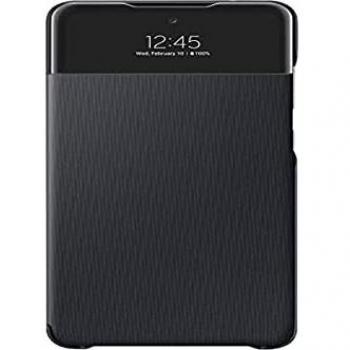Funda Samsung Smart S View Wallet Cover para Galaxy A72 en color negro