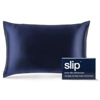 Pure Silk Queen Pillowcase - Black Unisex