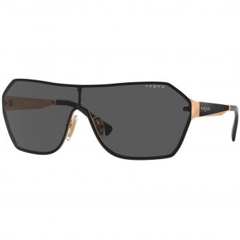 Vogue Eyewear VO4302S 515287 Women's Sunglasses, Size 141, Gold Frame, Dark Gray Lenses
