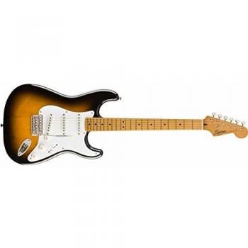Squier Classic Vibe 50s Stratocaster Electric Guitar with Maple Neck, 2-Color Sunburst