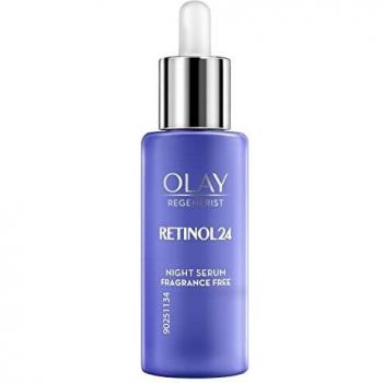 Sérum Nocturno Olay Retinol 24 - 40 ml, Anti-Aging, Reduce Arrugas y Líneas Finas, Hidratante y Renovador de Piel