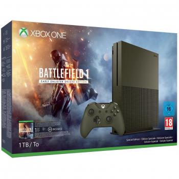 Paquete Xbox One S 1 TB con Juego Battlefield 1 Incluido