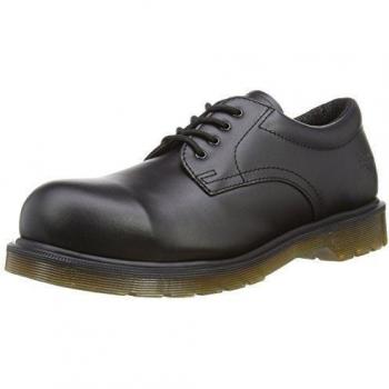 Dr. Marten's 2216 PW - Zapatos de protección para hombres, color negro, talla 39 EU