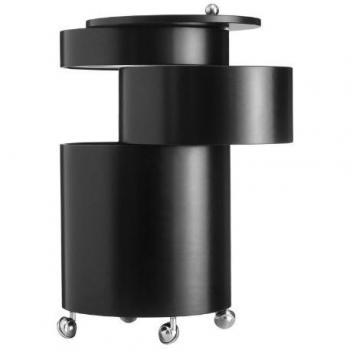 Verpan Barboy - Contenedor negro/Al. 72,5cm / Ø 38cm