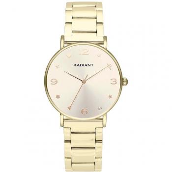 Reloj Radiant Cozy RA597202 mujer acero IP dorado