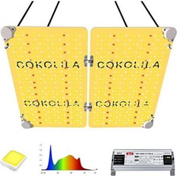 COKOLILA 4000 W Lámpara de cultivo regulable, espectro completolámpara Lámpara de Planta con 888 LED SMD, luz de cultivo IR para tienda de campaña de cultivo interior de 150*150cm, verduras y flore