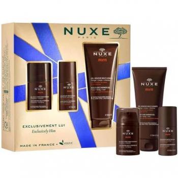 Cofre Nuxe Exclusivamente Él 2024: Gel Ducha Hombre 200mL, Deodorante 50mL, Gel Hidratante Multiusos 50mL