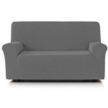 Eiffel Textile Rennes Funda Sofá Algodón Gris 190 x 195 x 2 cm 4 Plazas