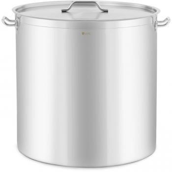 Olla Cacerola 170 Litros 600 mm Acero Inoxidable para Placas de Inducción